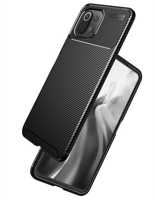 Xiaomi Mi 11 Lite Case Zore Negro Silicon Cover - 2