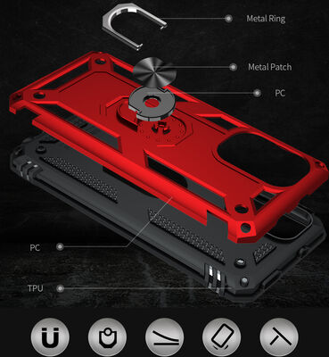 Xiaomi Mi 11İ Case Zore Vega Cover - 4
