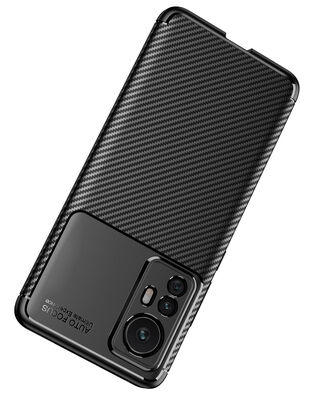 Xiaomi Mi 12 Case Zore Negro Silicon Cover - 4