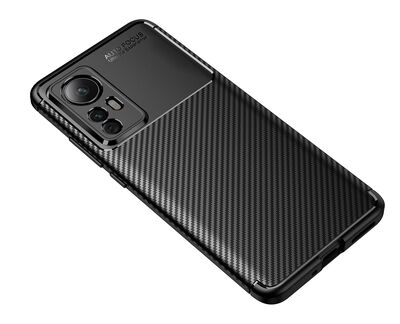 Xiaomi Mi 12 Pro Case Zore Negro Silicon Cover - 6