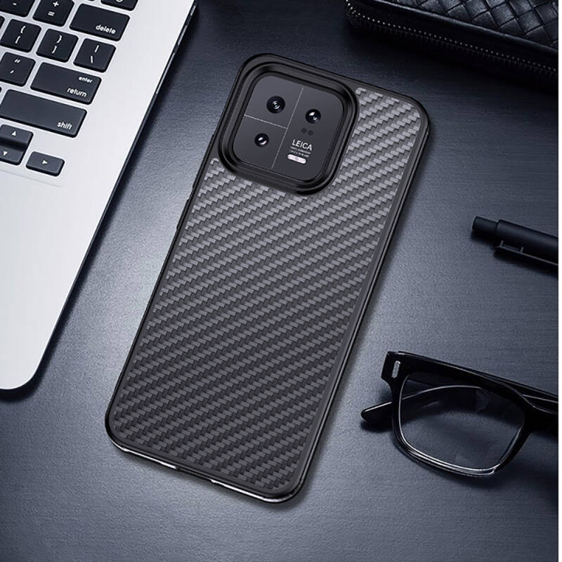 Xiaomi Mi 13 Pro Case Aramid Carbon Fiber Wlons Radison Cover with Magsafe - 2