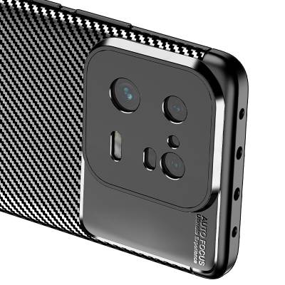 Xiaomi Mi 13 Pro Case Zore Negro Silicon Cover - 8