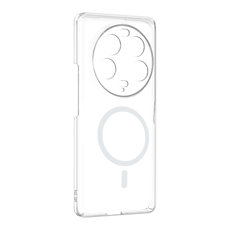 Xiaomi Mi 13 Ultra Kamera Korumalı M-Safe Şarj Özellikli Şeffaf Zore London Sert PC Kapak - 3