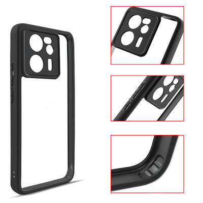 Xiaomi Mi 13T Case Camera Protected Transparent Back Surface Zore New Roll Cover - 9