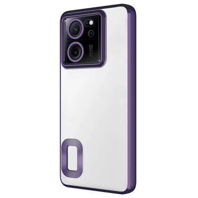 Xiaomi Mi 13T Case Camera Protection Zore Omega Cover Showing Logo - 6