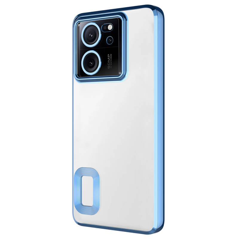 Xiaomi Mi 13T Case Camera Protection Zore Omega Cover Showing Logo - 7