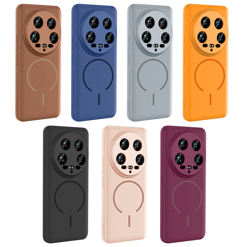 Xiaomi Mi 14 Ultra Case Zore Meta Cover with M-safe Charging Feature - 23