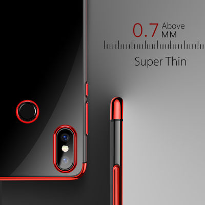 Xiaomi Mi 8 Kılıf Zore Dört Köşeli Lazer Silikon Kapak - 12