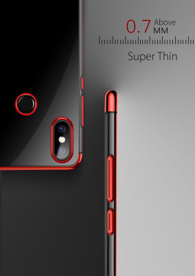Xiaomi Mi 8 SE Kılıf Zore Dört Köşeli Lazer Silikon Kapak - 16