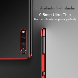 Xiaomi Mi 9 Kılıf Zore Dört Köşeli Lazer Silikon Kapak - 4