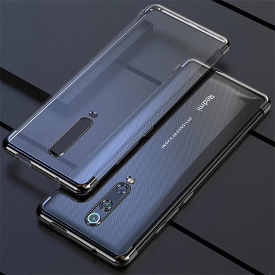 Xiaomi Mi 9T Case Zore Dört Köşeli Lazer Silicon Cover - 6