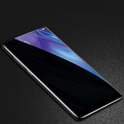 Huawei Y9 Prime 2019 Zore New 5D Privacy Temperli Ekran Koruyucu - 2