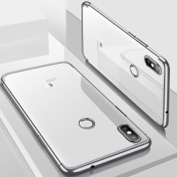 Xiaomi Mi A2 Lite Kılıf Zore Dört Köşeli Lazer Silikon Kapak - 12