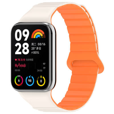 Xiaomi Mi Band 8 Pro Silicone Band Zore KRD-105 Strap - 12