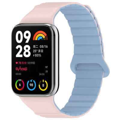 Xiaomi Mi Band 8 Pro Silicone Band Zore KRD-105 Strap - 19