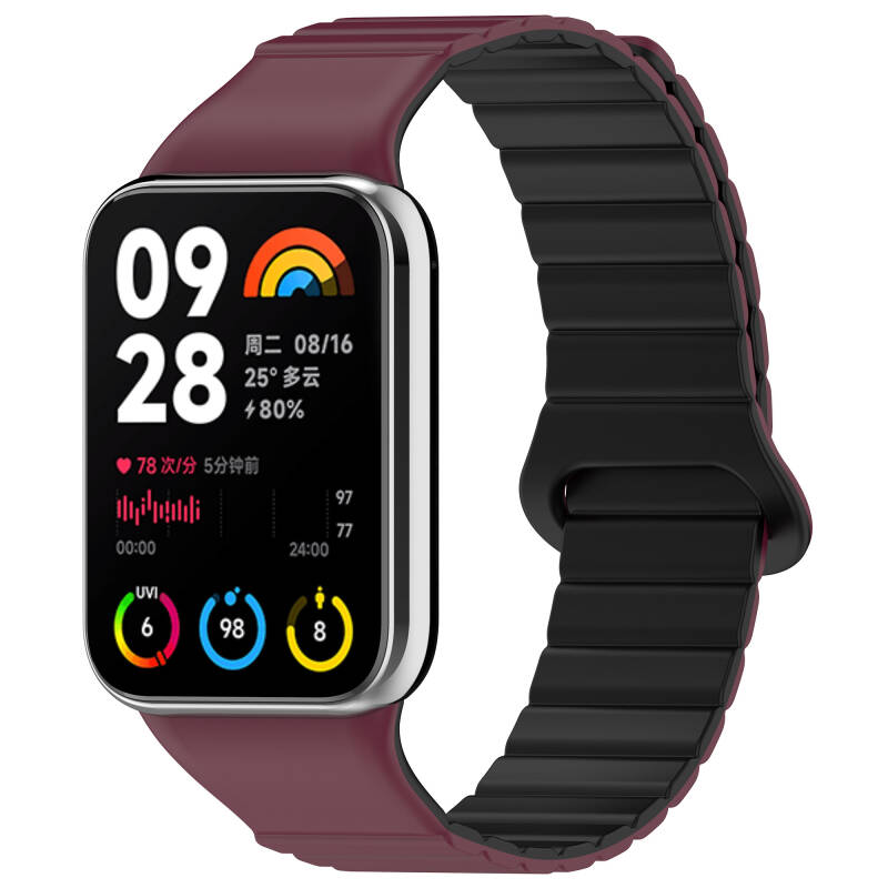 Xiaomi Mi Band 8 Pro Silicone Band Zore KRD-105 Strap - 16