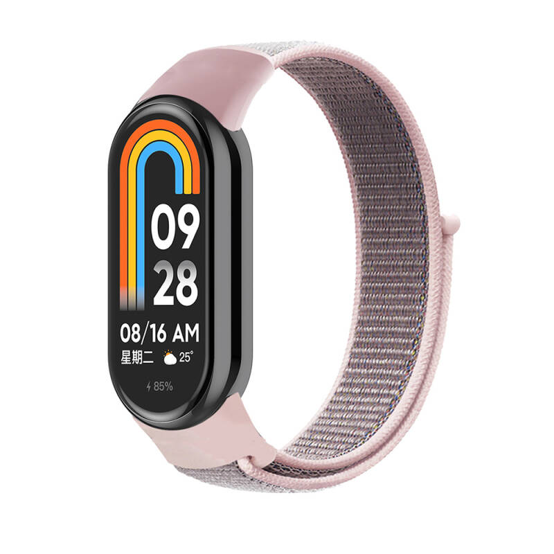 Xiaomi Mi Band 8 Zore KRD-03 Hasır Kordon - 6