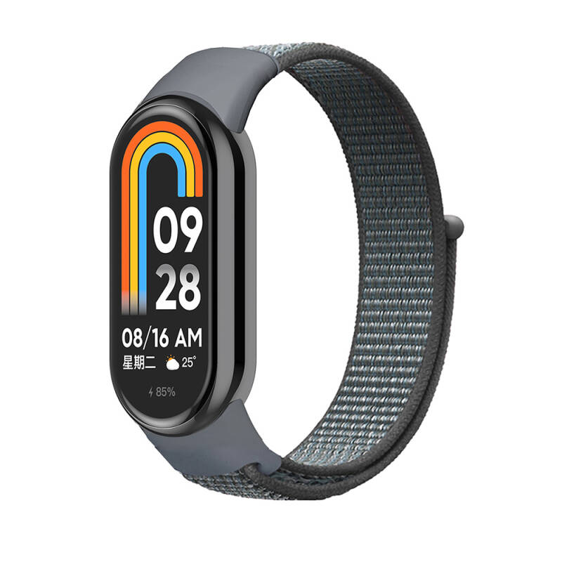 Xiaomi Mi Band 8 Zore KRD-03 Hasır Kordon - 9