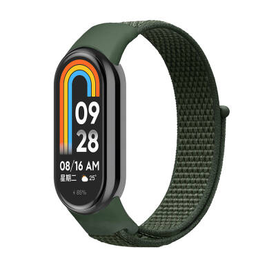 Xiaomi Mi Band 8 Zore KRD-03 Hasır Kordon - 7