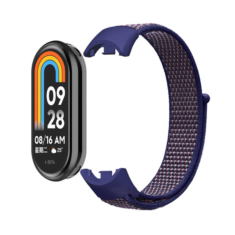 Xiaomi Mi Band 8 Zore KRD-03 Hasır Kordon - 4