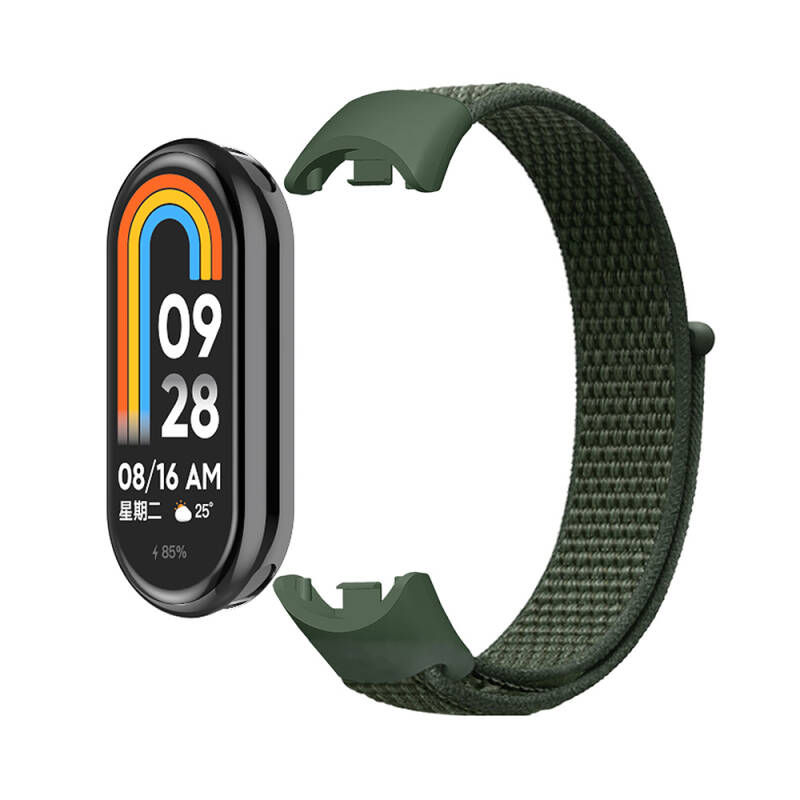 Xiaomi Mi Band 8 Zore KRD-03 Hasır Kordon - 5