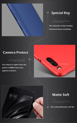 Xiaomi Mi Note 3 Kılıf Zore İmax Silikon Kamera Korumalı - 4