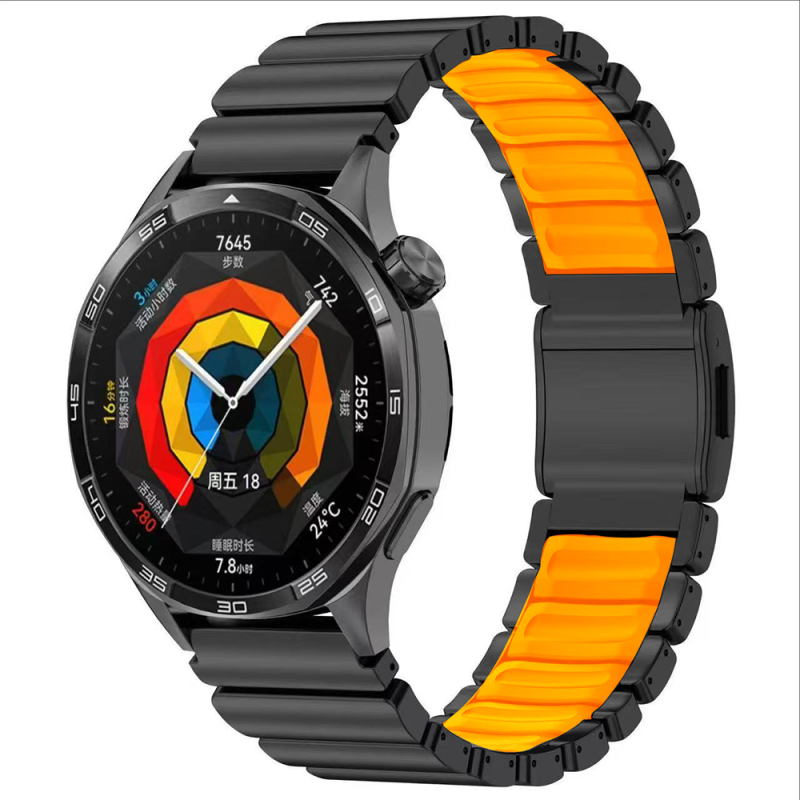 Xiaomi Mi Watch Color Zore KRD-151 22mm Metal Silicone Band - 7