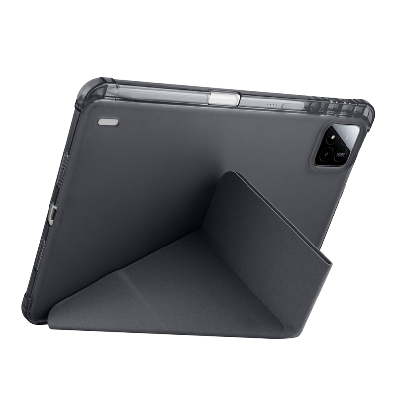 Xiaomi Pad 7 Case Zore Tri Folding Stand Case with Pen Compartment - 31
