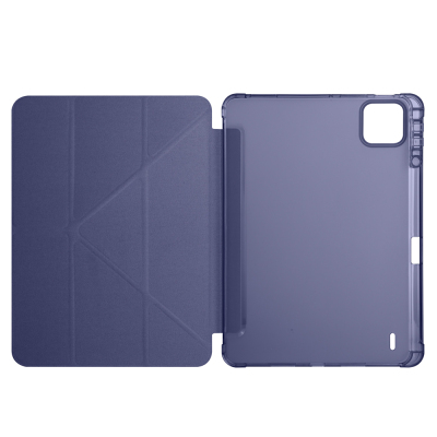 Xiaomi Pad 7 Case Zore Tri Folding Stand Case with Pen Compartment - 24