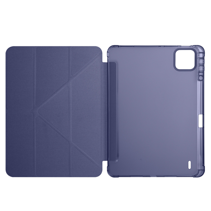 Xiaomi Pad 7 Kılıf Zore Tri Folding Kalem Bölmeli Standlı Kılıf - 24