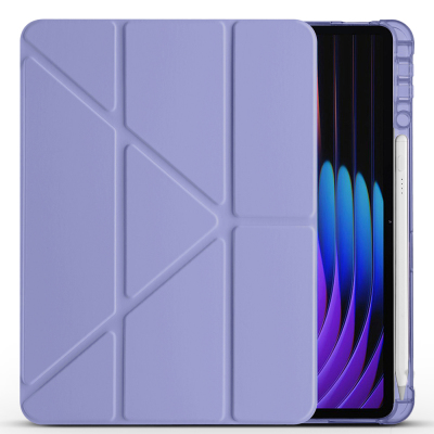 Xiaomi Pad 7 Kılıf Zore Tri Folding Kalem Bölmeli Standlı Kılıf - 13