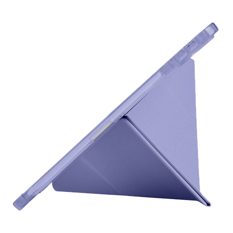 Xiaomi Pad 7 Pro Case Zore Tri Folding Stand Case with Pen Compartment - 9