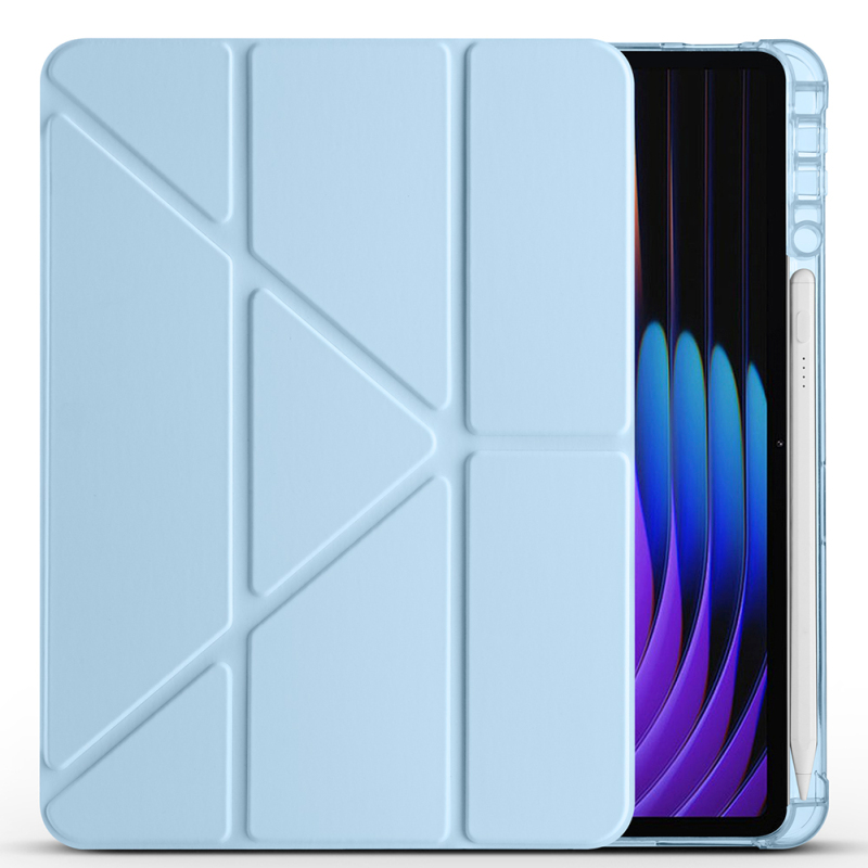 Xiaomi Pad 7 Pro Kılıf Zore Tri Folding Kalem Bölmeli Standlı Kılıf - 18