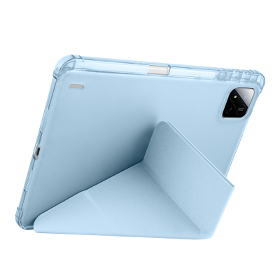 Xiaomi Pad 7 Pro Kılıf Zore Tri Folding Kalem Bölmeli Standlı Kılıf - 28