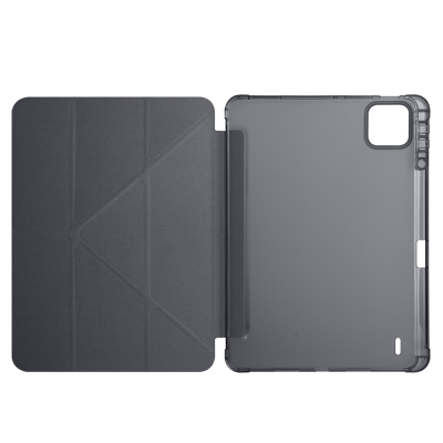 Xiaomi Pad 8 Pro Case Zore Tri Folding Case with Pen Compartment and Stand - 25