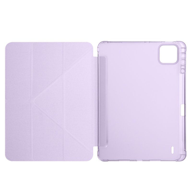 Xiaomi Pad 8 Pro Case Zore Tri Folding Case with Pen Compartment and Stand - 28