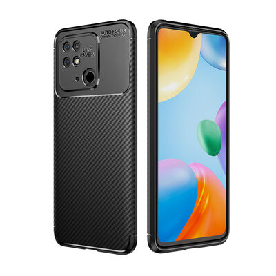 Xiaomi Poco C40 Case Zore Negro Silicon Cover - 5