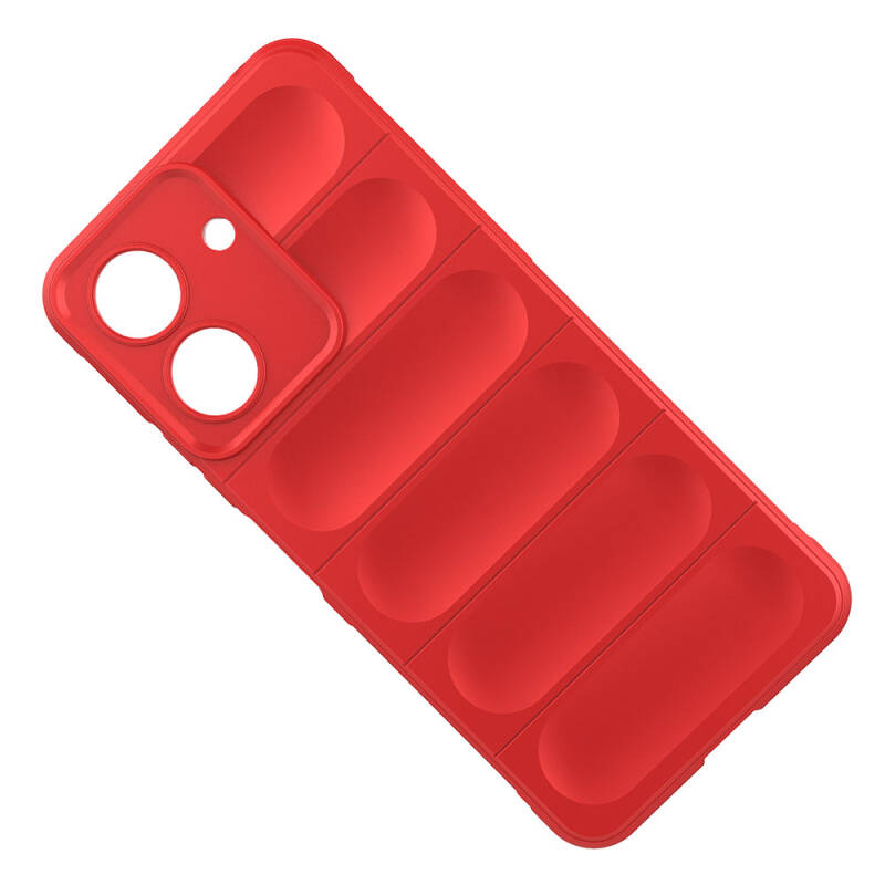 Xiaomi Poco C65 Case Flexible TPU Hollow Back Surface Design Zore Etnik Silicone Cover - 24