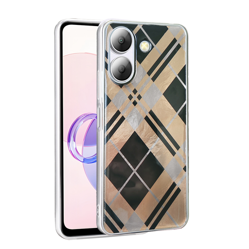 Xiaomi Poco C65 Case Patterned Zore Mep Cover - 6