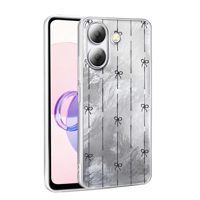 Xiaomi Poco C65 Case Patterned Zore Mep Cover - 4