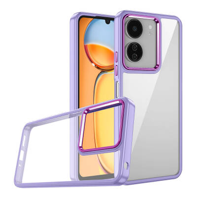 Xiaomi Poco C65 Case Zore Flora Cover - 1