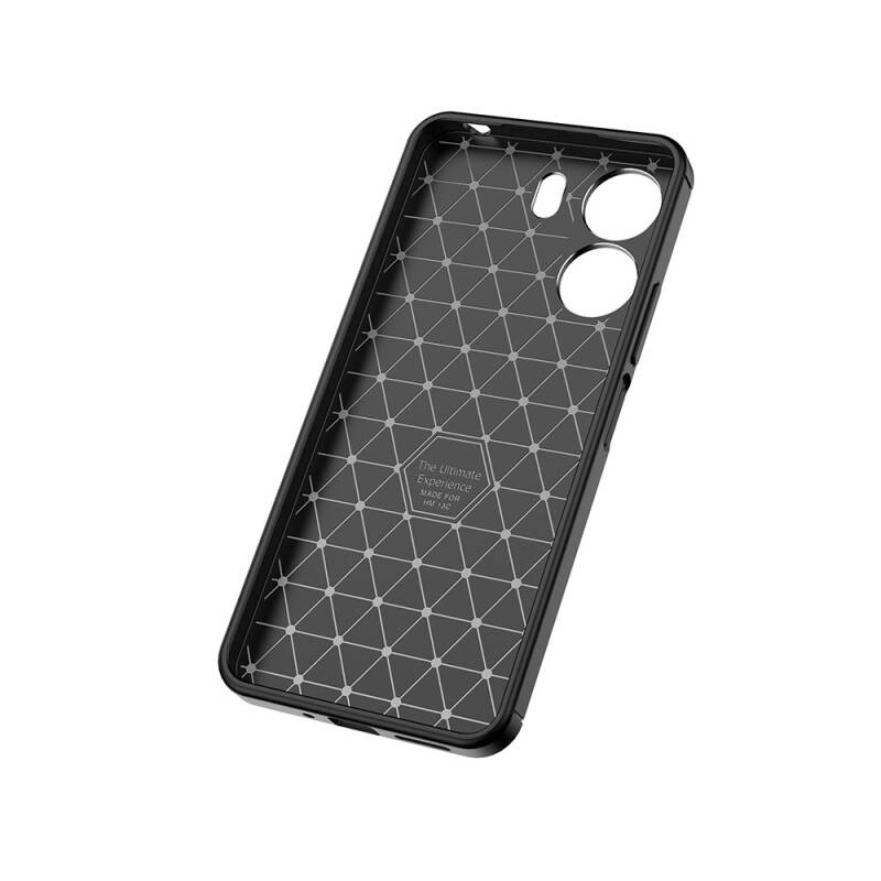 Xiaomi Poco C65 Case Zore Negro Silicone Cover - 4