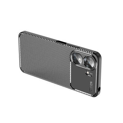 Xiaomi Poco C65 Case Zore Negro Silicone Cover - 8