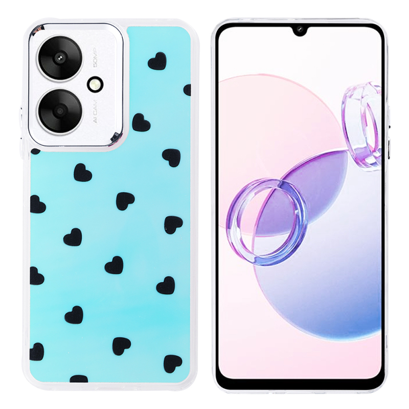 Xiaomi Poco C65 Kılıf Airbag Tasarımlı Zore Hadra Kapak - 2
