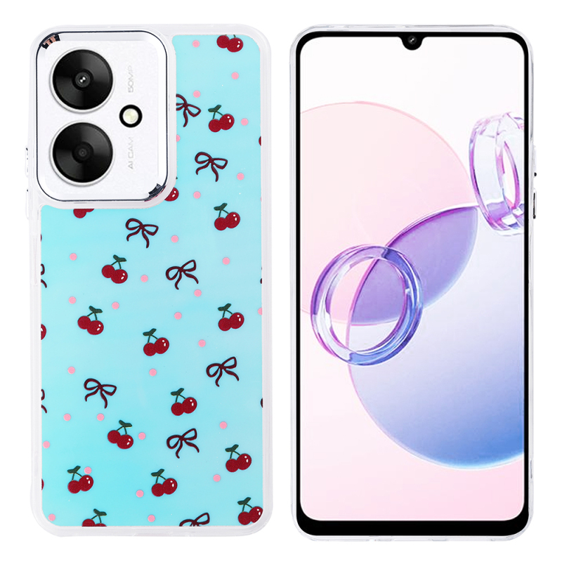 Xiaomi Poco C65 Kılıf Airbag Tasarımlı Zore Hadra Kapak - 3