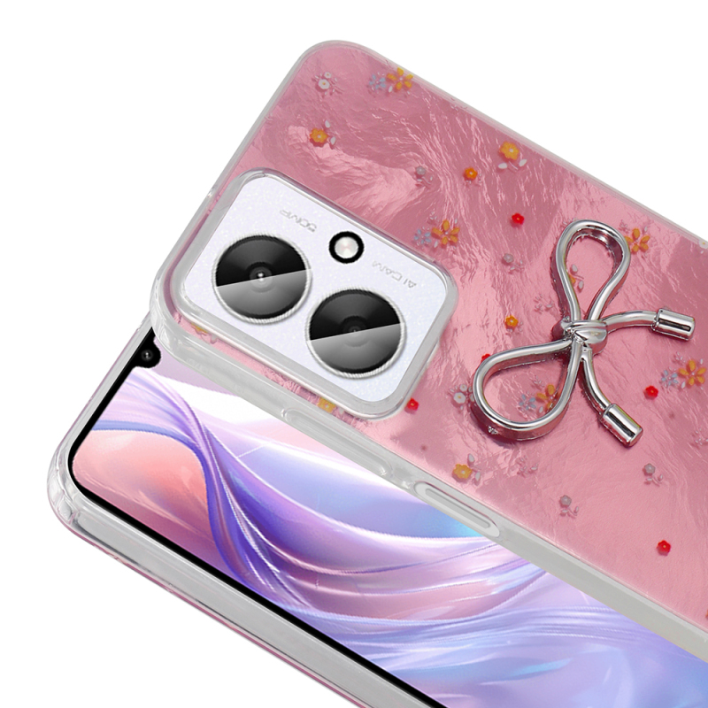 Xiaomi Poco C65 Kılıf Kamera Korumalı Figürlü Zore Ponti Silikon Kapak - 9