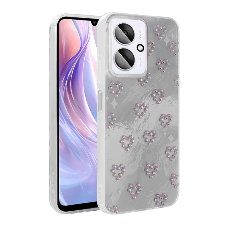 Xiaomi Poco C65 Kılıf Kamera Korumalı Figürlü Zore Ponti Silikon Kapak - 4