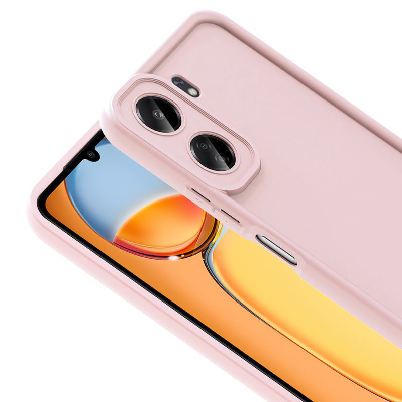 Xiaomi Poco C65 Kılıf Kamera Korumalı Zore Ananas Kapak - 7