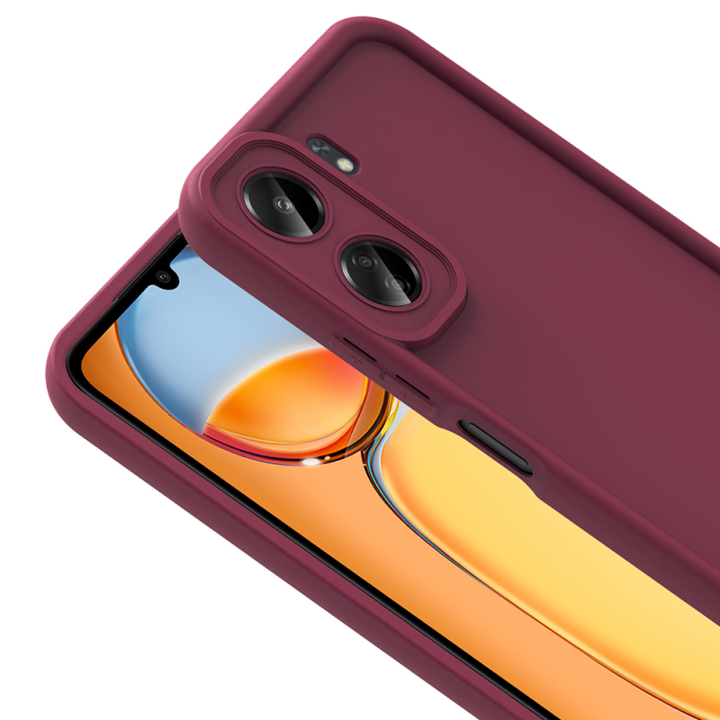 Xiaomi Poco C65 Kılıf Kamera Korumalı Zore Ananas Kapak - 13