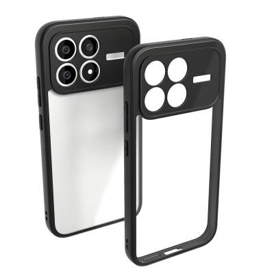 Xiaomi Poco F8 Pro Case Camera Protection Transparent Back Surface Zore New Roll Cover - 5